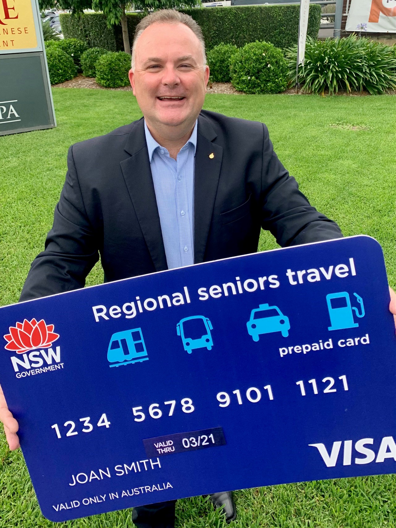 Milestone for Regional Seniors Travel Card | Adam Crouch MP